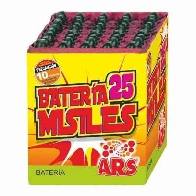 Bateria infantil 25 misiles