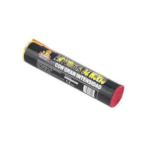 Antorcha de humo de gran intensidad amarillo