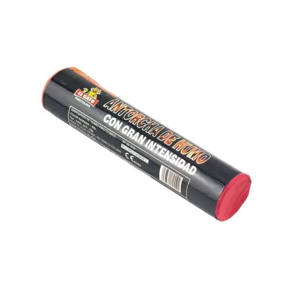 Antorcha de humo de gran intensidad naranja