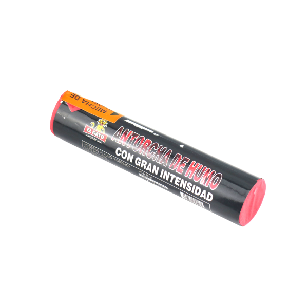 Antorcha de humo de gran intensidad rojo