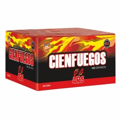 Batería 100 Fuegos ARS | Fuegos Artificiales para Celebraciones
